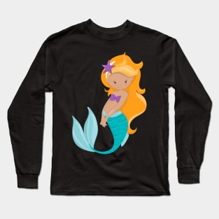 Mermaid Princess Long Sleeve T-Shirt